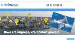 Desktop Screenshot of confartigianatobrindisi.it